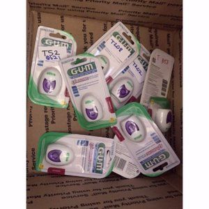 Lot Of 9 Butler Gum Healthy Gum Expanding Qs2